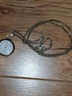 Oud zilver zakhorloge aan ketting Union horloges, Overige merken, Zakhorloge, Ophalen of Verzenden, Met ketting