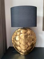Turtle lamp + ovale kap light&living, Huis en Inrichting, Lampen | Tafellampen, Ophalen of Verzenden, Zo goed als nieuw, 75 cm of meer