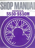 Honda SS50 SS50 M shop manual (4083z) bromfiets, Verzenden, Zo goed als nieuw