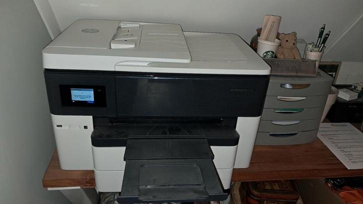 HP OfficeJet Pro 7740 All-in-One Printer, Computers en Software, Printers, Gebruikt, All-in-one, Inkjetprinter, Faxen, Kleur printen