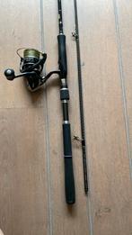 Shimano Sustain molen en hengel, Watersport en Boten, Hengelsport | Roofvissen, Ophalen, Zo goed als nieuw, Complete set