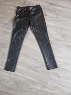 Lederlook legging, Maat 36/38 (S), Zwart, Nieuw, Legging