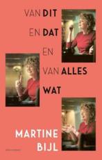 Martine Bijl - Van dit en dat en van alles wat, Boeken, Biografieën, Martine Bijl, Ophalen of Verzenden, Zo goed als nieuw, Film, Tv en Media