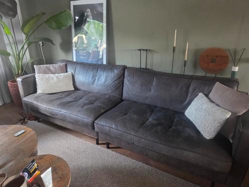 Antraciete set te koop., Huis en Inrichting, Banken | Complete zithoeken, Zo goed als nieuw, Ophalen