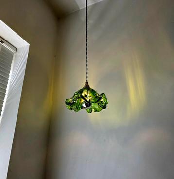 Vintage Murano glazen hanglamp beschikbaar voor biedingen
