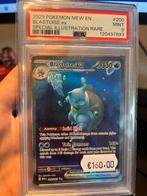 Blastoise 151 SIR PSA 9, Hobby en Vrije tijd, Verzamelkaartspellen | Pokémon, Ophalen of Verzenden, Zo goed als nieuw