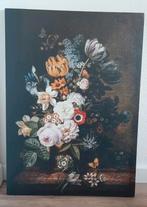 Canvas Schilderij - stil leven met bloemen 50x70, Ophalen