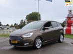 Ford C-Max 1.0 Titanium *1e EIG ! *NAVI, Voorwielaandrijving, Bruin, Traction-control, Origineel Nederlands