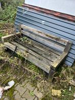Gratis houten bank!, Tuin en Terras, Ophalen, Zo goed als nieuw, Hout