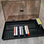 Maxell original vintage opbergbox voor 46 cassettebandjes ., Cd's en Dvd's, Cassettebandjes, Ophalen, Gebruikt, Origineel, Met bewaardoos, rek of koffer