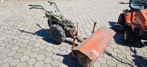 Agria 4 takt met veeg borstel, Tuin en Terras, Veegmachines, Gebruikt, Ophalen