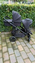 Zwarte Topmark duowagen, Ophalen, Kinderwagen of Buggy