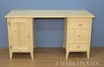 Houten bureau 60x145 t/m 60x235 cm, zelf te kleuren, Ophalen of Verzenden, Nieuw