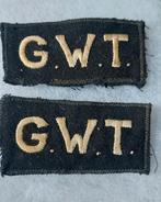 Set naamlinten Guided Weapons Technician, Ophalen of Verzenden, Luchtmacht, Engeland, Embleem of Badge