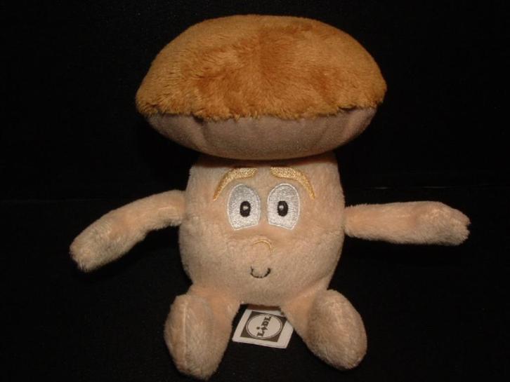 LIDL VITAMINIS CHANTI CHAMPIGNON KLEIN VELOURS, Kinderen en Baby's, Speelgoed | Knuffels en Pluche, Nieuw, Overige typen, Verzenden