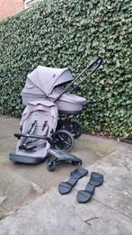 Easywalker Harvey 3 kinderwagen grijs incl. 2 Adapters, Kinderen en Baby's, Kinderwagens en Combinaties, Gebruikt, Combiwagen