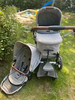 Complete Condor ABC Design kinderwagen – lichtgrijs, Gebruikt, Verstelbare duwstang, Combiwagen, Ophalen