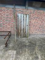 Poort met ijzer frame, Overige typen, Gebruikt, Hout, Ophalen