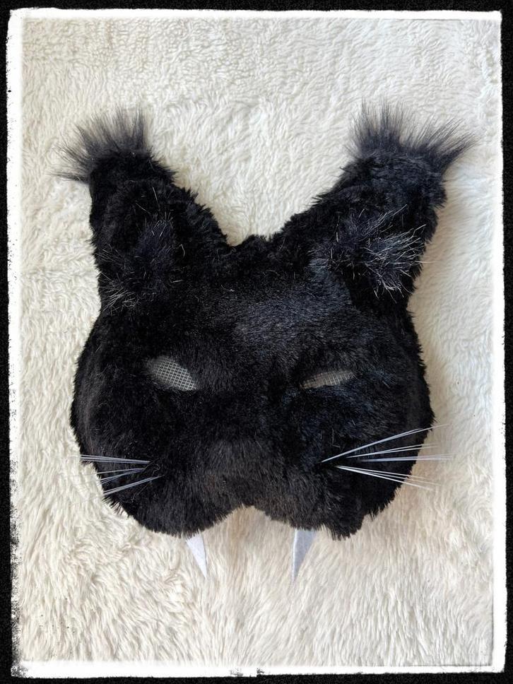 Black Panther Therian Mask, Hobby en Vrije tijd, Kostuums, Theaterbenodigdheden en LARP, Nieuw, Overige typen, Ophalen of Verzenden