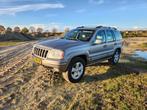 Jeep Grand Cherokee 4.7 I V8 Limited AUT 2000 Grijs carplay, Auto's, Automaat, 109 €/maand, 4701 cc, Vierwielaandrijving