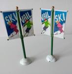 Lemax ski banner, Lemax figuur Kerstdorp, Ophalen of Verzenden
