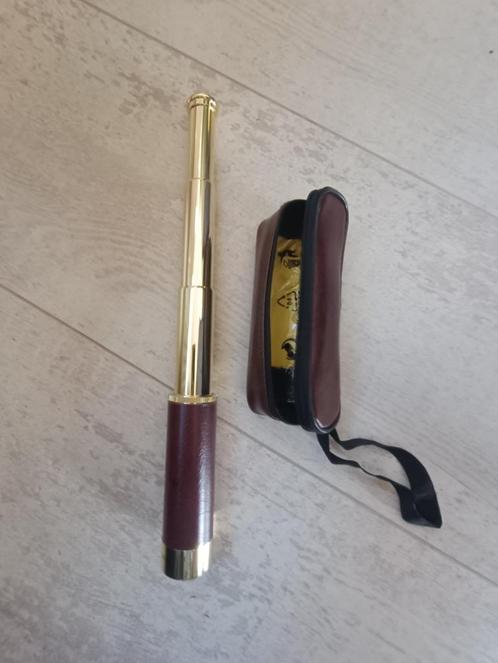 Vintage maritieme handtelescoop 25 x 30 mm, Audio, Tv en Foto, Optische apparatuur | Telescopen, Nieuw, Lenzentelescoop (refractor)