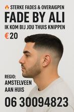 KNIPBEURT AAN HUIS – BEGINNENDE KAPPER