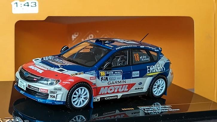 Subaru Impreza R4 2011 Rally Hokkiado 1:43 Ixo Models Pol, Hobby en Vrije tijd, Modelauto's | 1:43, Nieuw, Ophalen of Verzenden