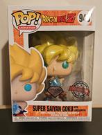 Funko POP! Dragonball Z Super Saiyan Goku + gratis protector, Verzenden, Nieuw
