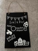 SINTERKLAAS/ KERST AFTELBORD, Ophalen of Verzenden, Zo goed als nieuw