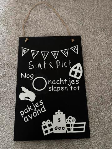 SINTERKLAAS/ KERST AFTELBORD beschikbaar voor biedingen