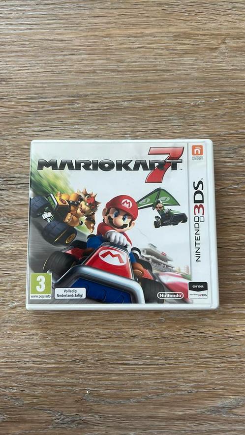 Mario Kart 7 - Nintendo Game, Spelcomputers en Games, Games | Nintendo 2DS en 3DS, Zo goed als nieuw, Racen en Vliegen, 3 spelers of meer