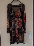 IVKO mooie winter jurk maat 40 met brocante rozenpatroon, Maat 38/40 (M), IVKO, Ophalen of Verzenden, Knielengte
