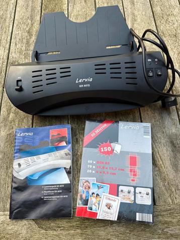 Lervia KH 4410 Lamineerapparaat + Folies beschikbaar voor biedingen