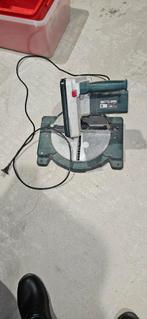 te koop 1 afkort zaag en 1 invalzaag, Doe-het-zelf en Verbouw, Gereedschap | Zaagmachines, Ophalen, Gebruikt, Afkortzaag, 30 tot 70 mm