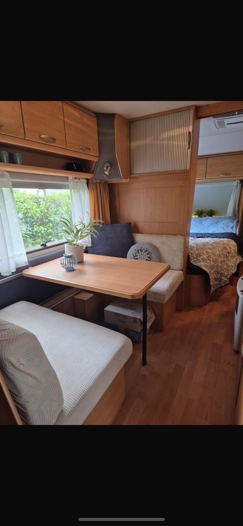Knaus 500TKM WT-TF-61, Caravans en Kamperen, Caravans, Particulier, Rondzit, Knaus, Airco, Ophalen