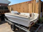 Boot console sloep 510 opknapper/afmaken incl. Trailer 1200, Watersport en Boten, Vis- en Consoleboten, Ophalen of Verzenden