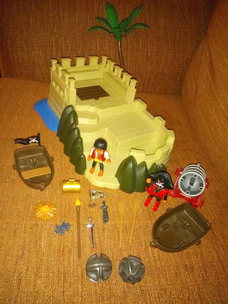 playmobil piratenvesting, Kinderen en Baby's, Speelgoed | Playmobil, Zo goed als nieuw, Los playmobil, Ophalen of Verzenden