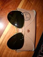 Ray-Ban Pilotenbril jaren 80 + originele koker, Gebruikt, Zonnebril, Overige kleuren, Ophalen of Verzenden