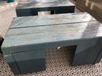 Steigerhouten tafels op wielen dik hout 5 cm, Ophalen, Gebruikt, Rechthoekig, Hout
