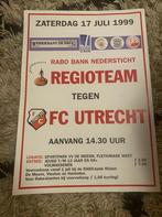 Officiële poster affiche fc Utrecht (10), Verzamelen, F.C. Utrecht, Ophalen of Verzenden, Zo goed als nieuw, Poster, Plaatje of Sticker
