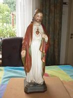 Mooi gipsen beeld van Jezus in goede staat, Antiek en Kunst, Ophalen of Verzenden