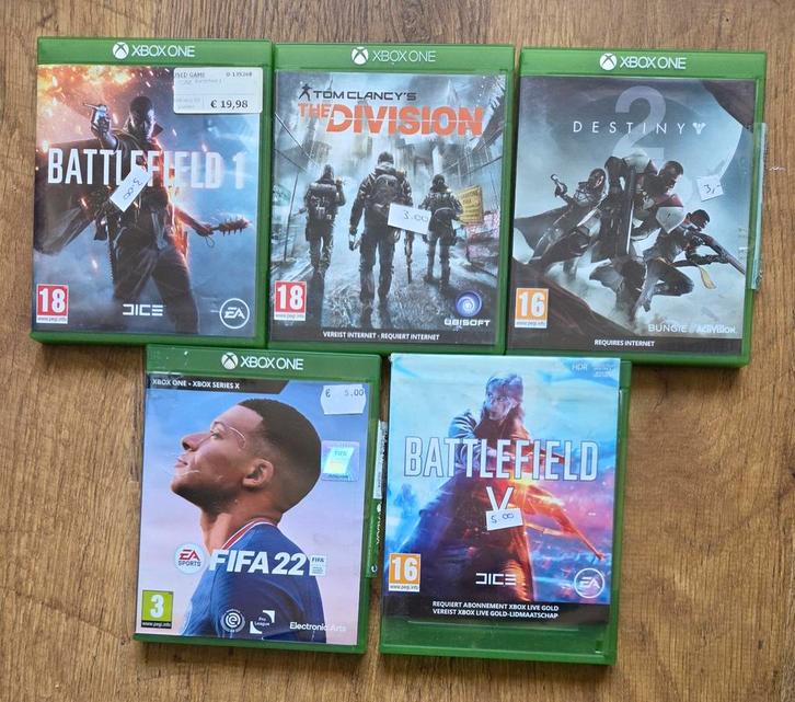 Xbox One Games, Spelcomputers en Games, Games | Xbox One, Ophalen of Verzenden