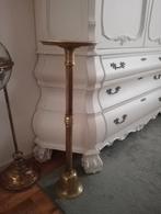 Koperen bijzet tafeltje, Ophalen, Overige materialen, Minder dan 55 cm, Gebruikt