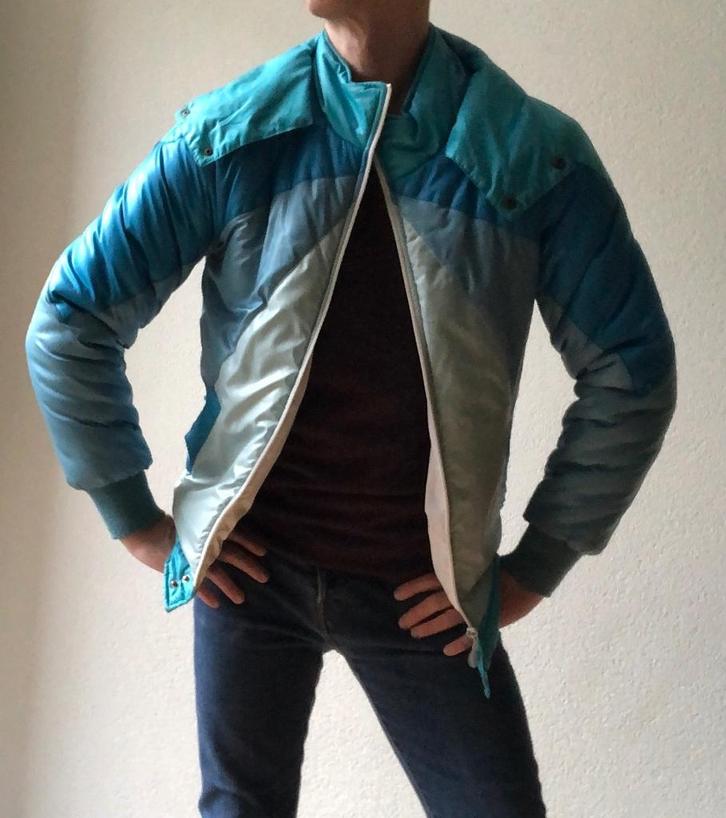 Lichtblauwe jas Humör, Kleding | Dames, Jassen | Winter, Zo goed als nieuw, Maat 34 (XS) of kleiner, Blauw, Ophalen of Verzenden