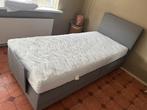 1 persoons electrisch bed, 90 cm, Eenpersoons, Grijs, Elektrisch bed