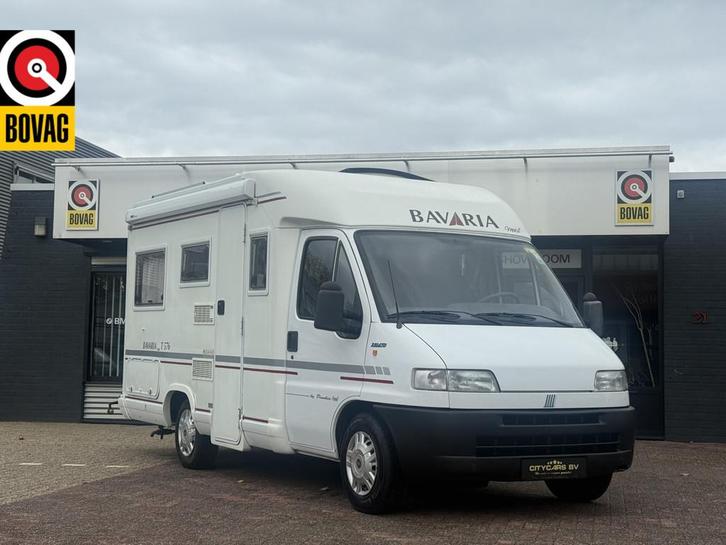 Bavaria mobil T 576 122 pk zeer compacte camper dwarsbed ron, Caravans en Kamperen, Campers, Bedrijf, tot en met 2, Half-integraal