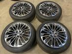 19 inch originele velgen + zomerbanden Audi A6 A7 4K C8, 19 inch, Audi, Banden en Velgen, Ophalen of Verzenden
