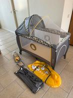 Multifunctioneel campingbedje + verschoonkussen/accessoires, Kinderen en Baby's, Ophalen, Gebruikt, Reisbedje