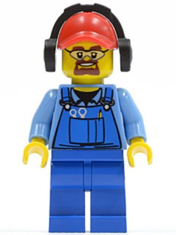 LEGO Minifig Poppetje Town City Airport cty0422 beschikbaar voor biedingen